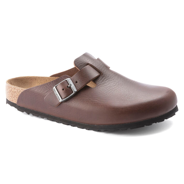 Birkenstock Boston Vintage Wood Roast Leather