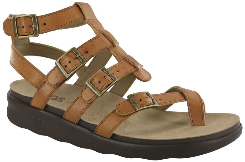 SAS Women's Aria Gladiator Sandal HAZEL