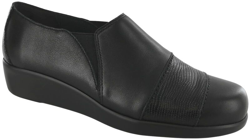 SAS Women's Nora Loafer BLACK LIZARD