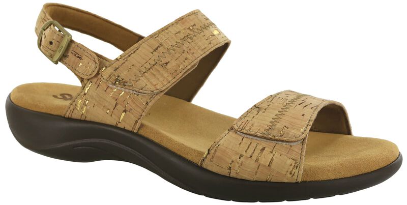 SAS Women's Nudu Sandal GOLDEN CORK