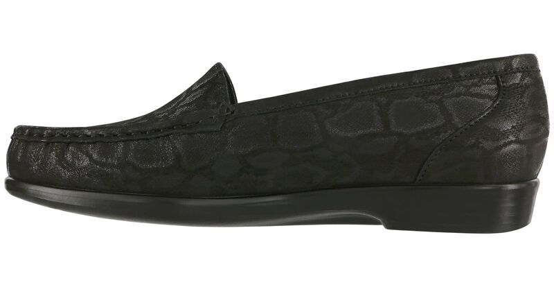 SAS Women's Simplify Loafer NERO SNAKE