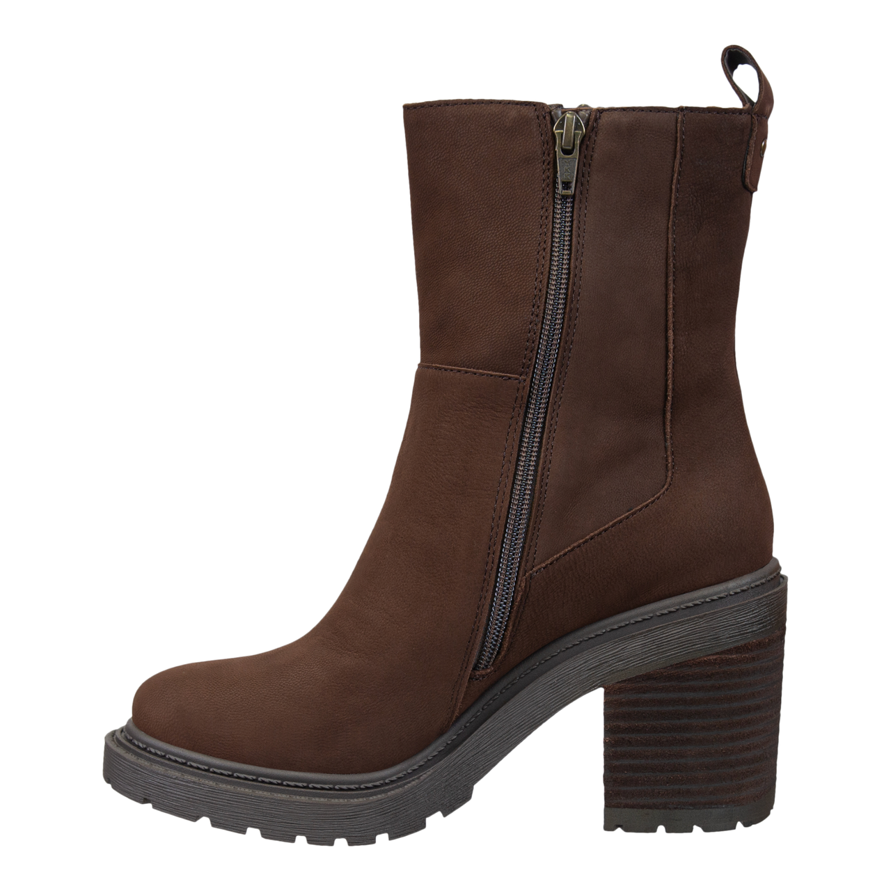 OTBT - HABITUS in BROWN Heeled Ankle Boots